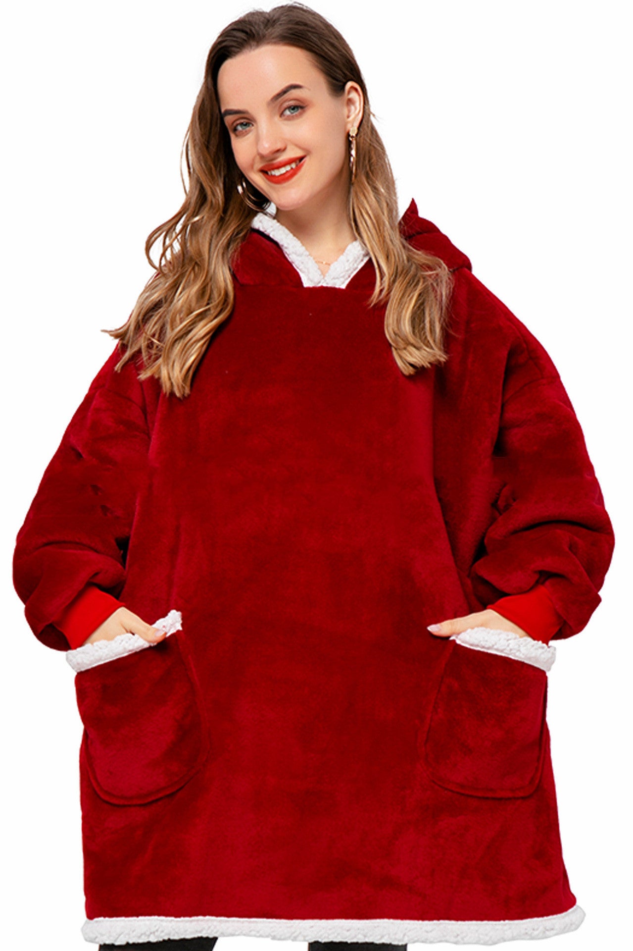 Unisex Winter Oversized Hoodie Blanket