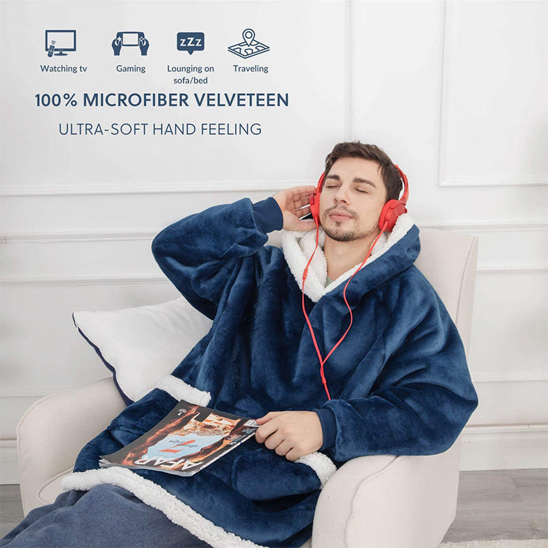 Unisex Winter Oversized Hoodie Blanket