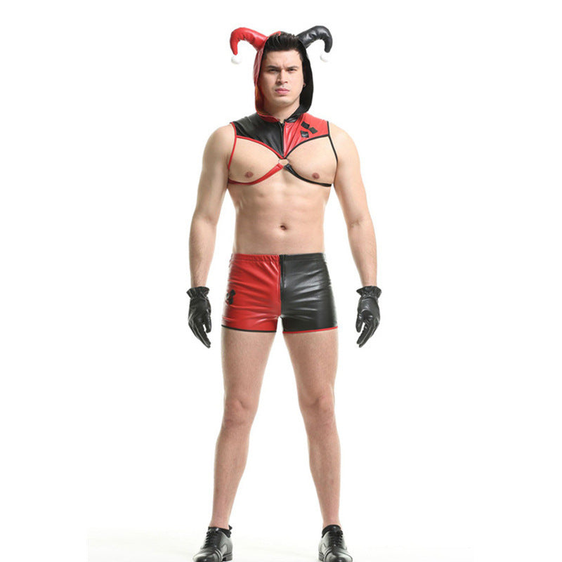 Halloween Adult Men's Swallowtail Nightclub Performance Costume