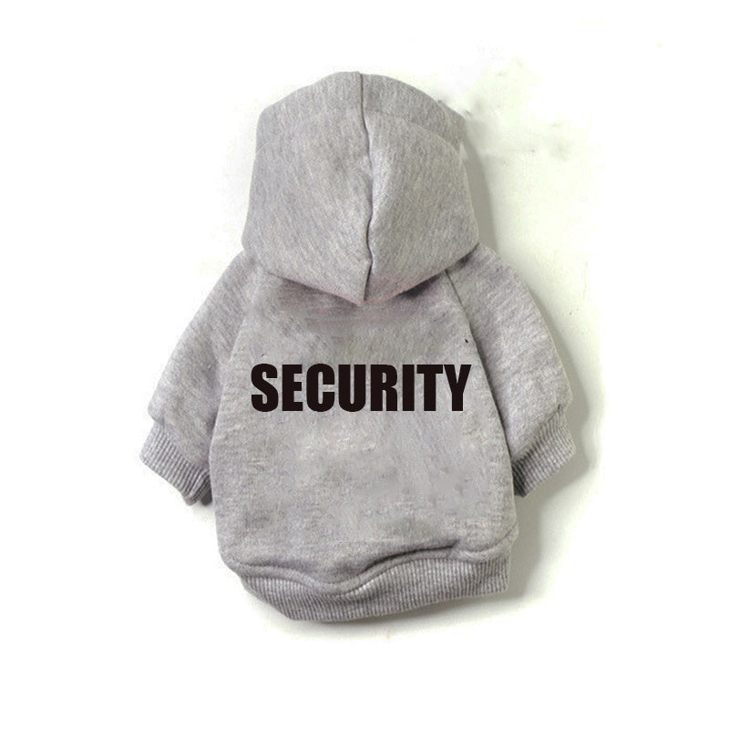 Security Pet Hoodie for Autumn And Winter