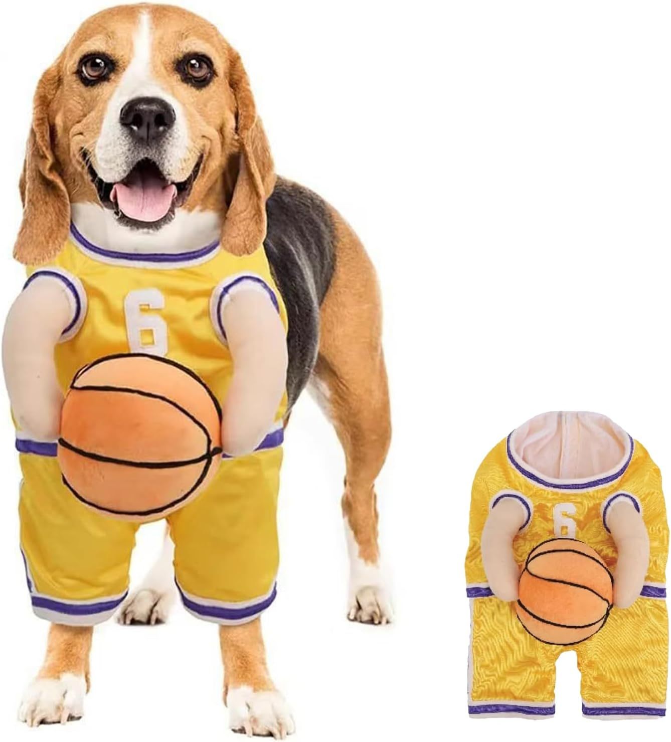 Basketball Player Costume  For Dogs