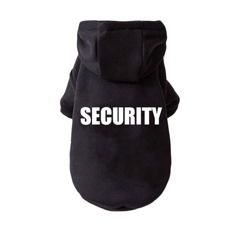 Security Pet Hoodie for Autumn And Winter