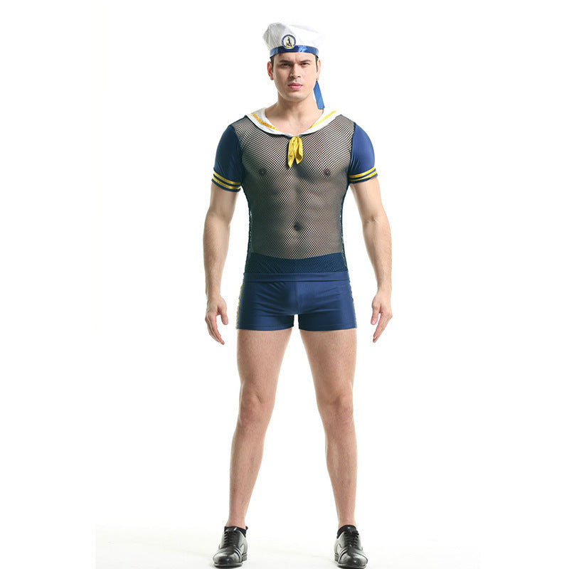 Halloween Adult Men's Swallowtail Nightclub Performance Costume
