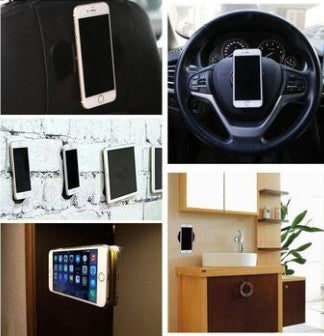 Sticky washable phone holder Gel Pads 2 Pack