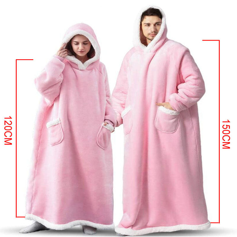 Unisex Winter Oversized Hoodie Blanket