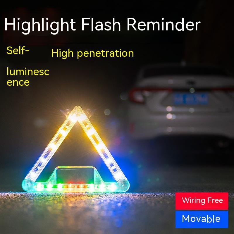 Solar Anti-collision Flash Emergency Light
