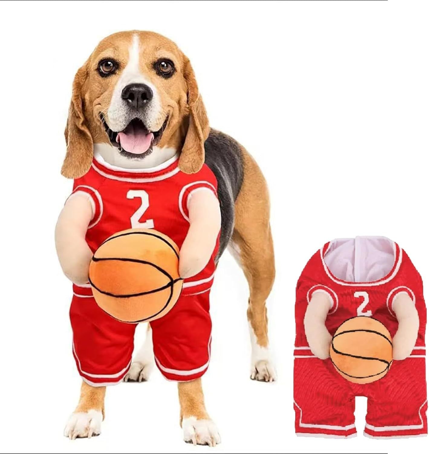 Basketball Player Costume  For Dogs