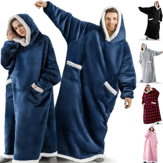 Unisex Winter Oversized Hoodie Blanket