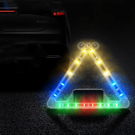 Solar Anti-collision Flash Emergency Light